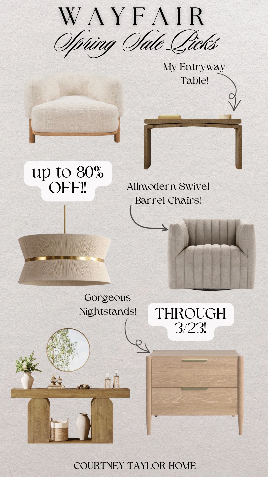 Some of my picks from Wayfair’s Spring Cyber Sale! Items are up to 80% off with free shipping over $35 through 3/23! 

#LTKHome