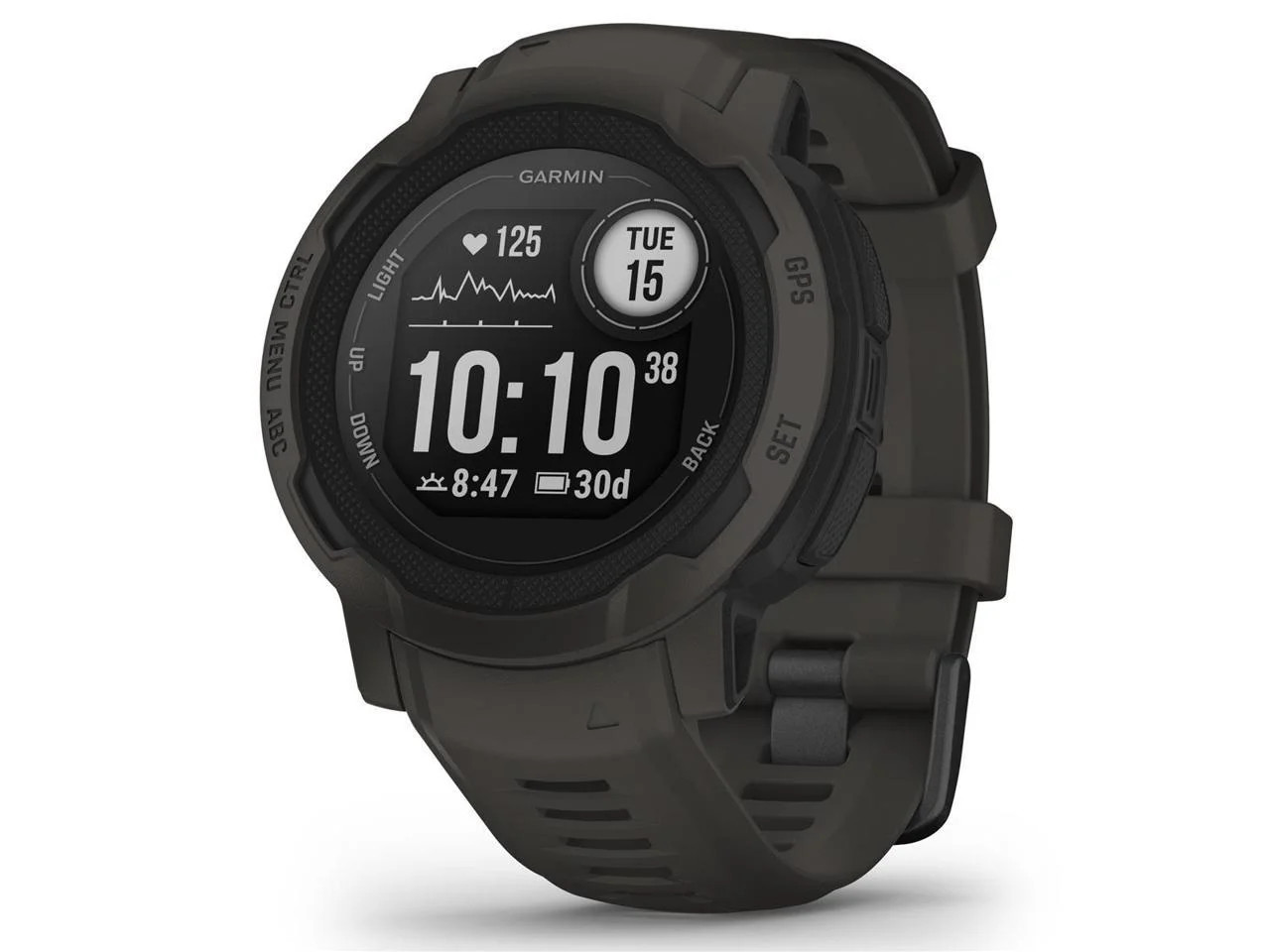 Garmin Instinct 2 Standard Edition 45mm Rugged GPS Smartwatch, Graphite | Walmart (US)