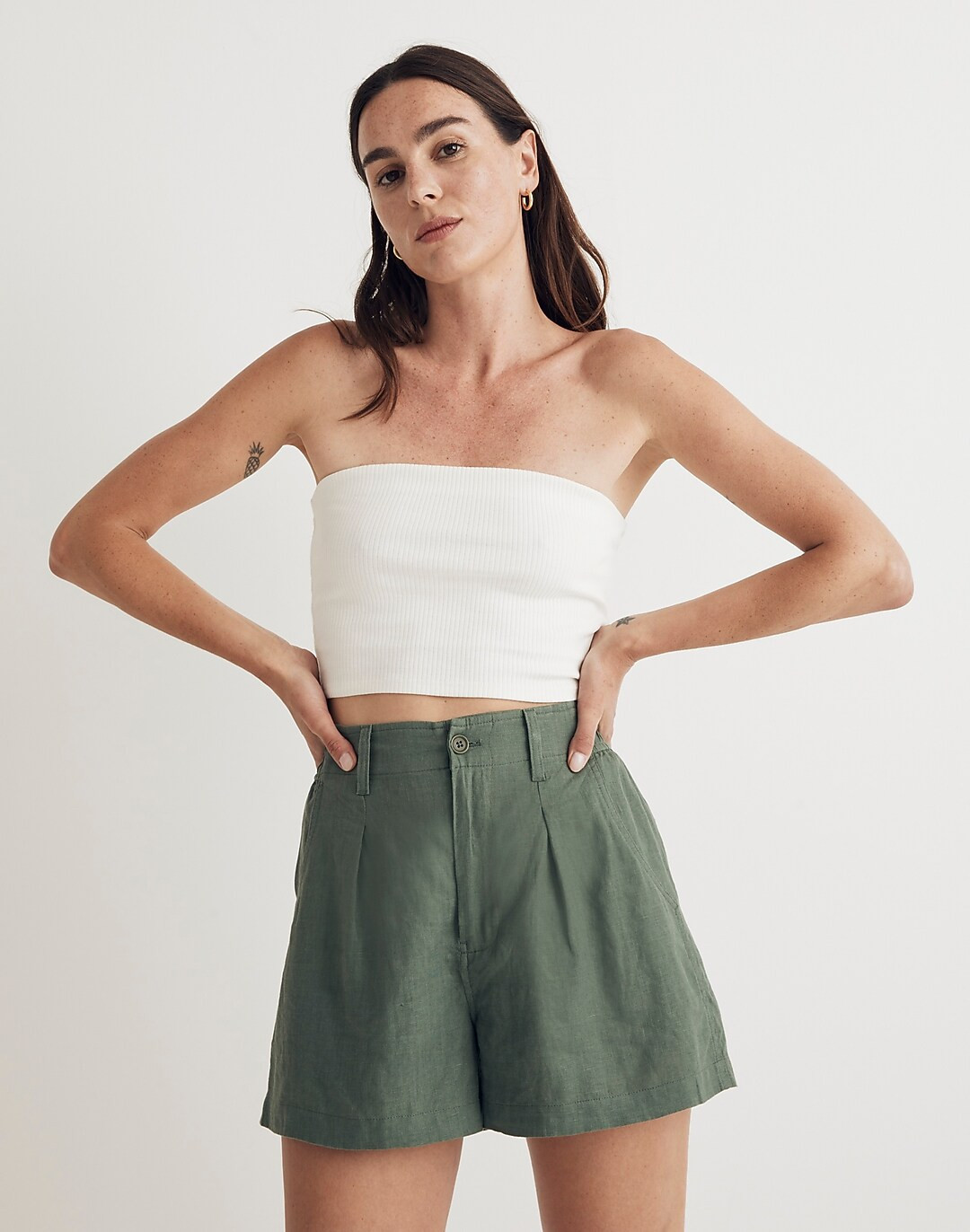 The Neale Short in 100% Linen | Madewell