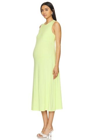 HATCH Jamie Maternity Dress in Citron from Revolve.com | Revolve Clothing (Global)