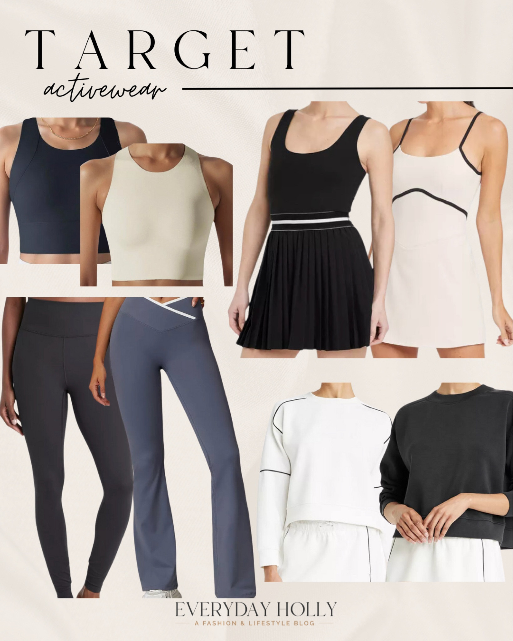 Activewear Finds

Activewear  Athleisure  Womens Fashion  affordable fashion   Bootcut leggings  activewear dress  tennis dress  long sleeve  tank top  Target fashion  EverydayHolly

#LTKFitness #LTKStyleTip #LTKActive