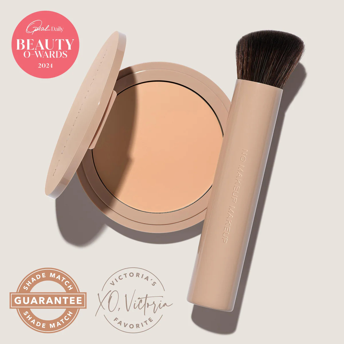 No Makeup Makeup® Foundation + Brush Duo - Fair - NoMakeupMakeup | No Makeup Makeup