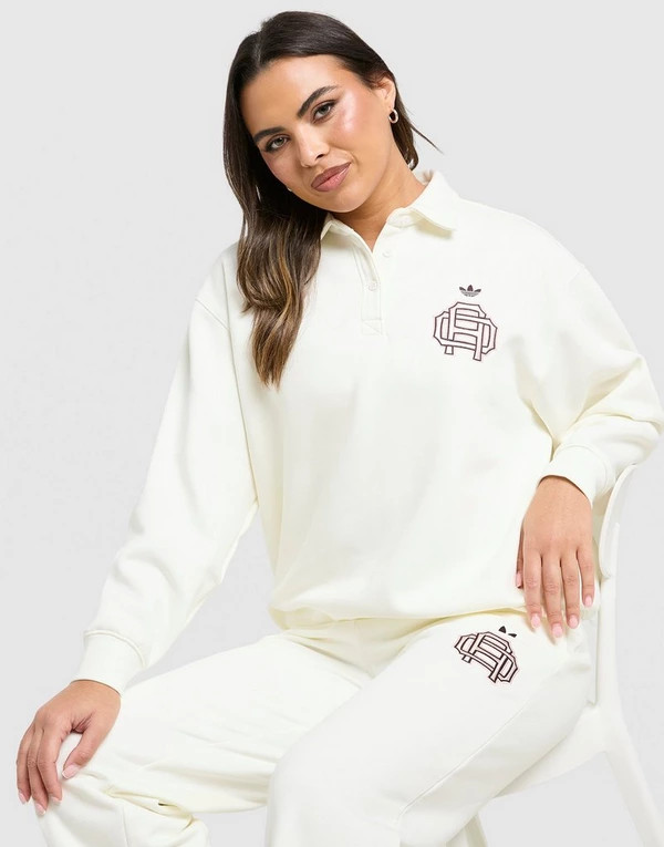 adidas Originals Emblem Collar Sweatshirt | JD Sports (UK)