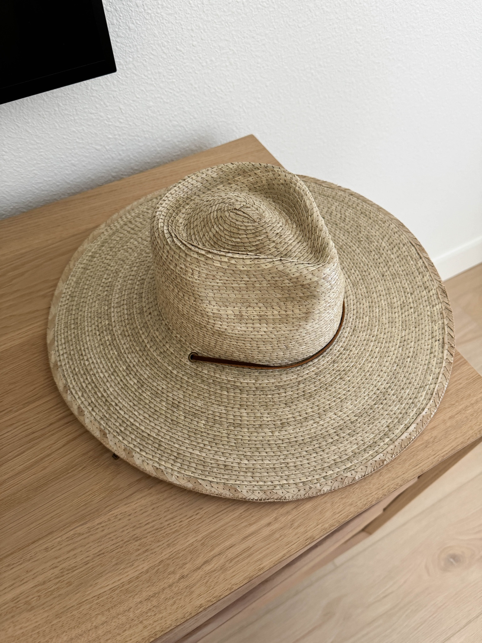 Brixton hat. Got the xs. A little too wide for me but I have a small head  