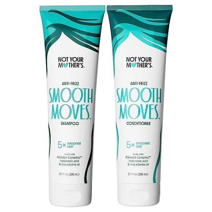 Not Your Mother's Smooth Moves Anti-Frizz Shampoo and Conditioner (2-Pack) - 9.7 fl oz - For All ... | Amazon (US)
