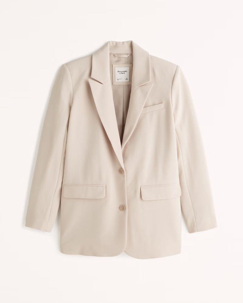 Single-Breasted Blazer | Abercrombie & Fitch (US)