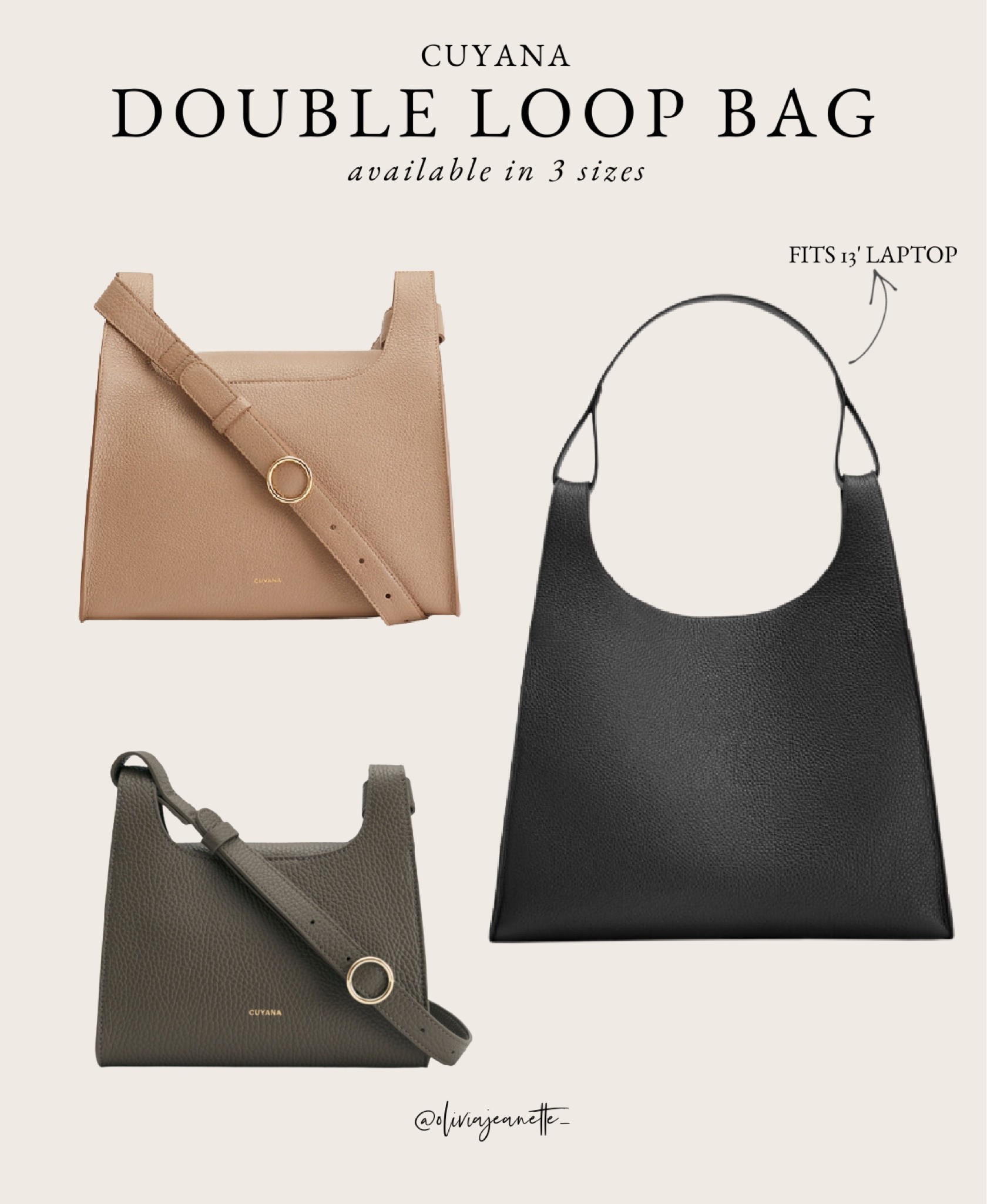 Double Loop Bag