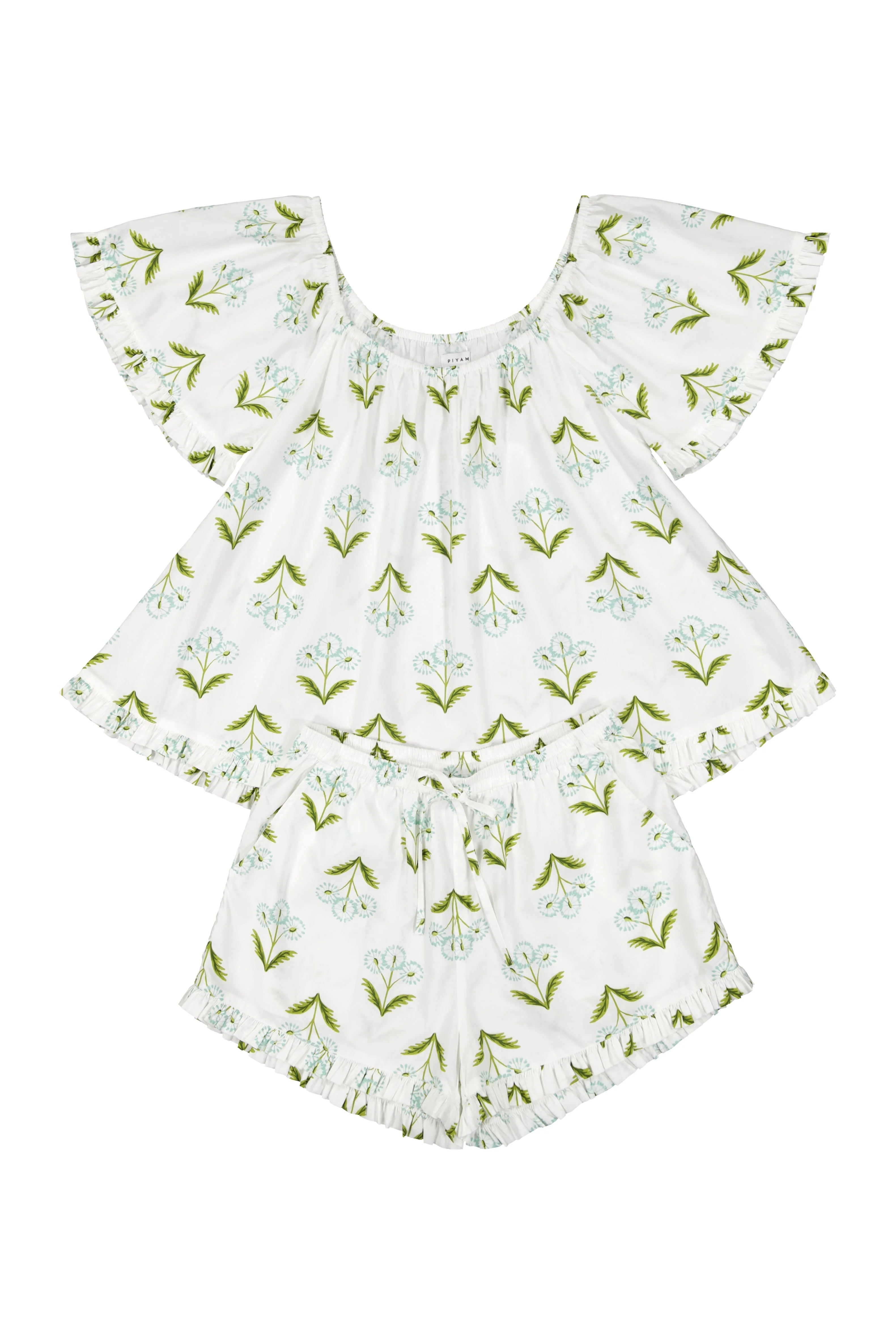 Betty Lounge Set - Cotton Modal - Dandelion | Piyama US