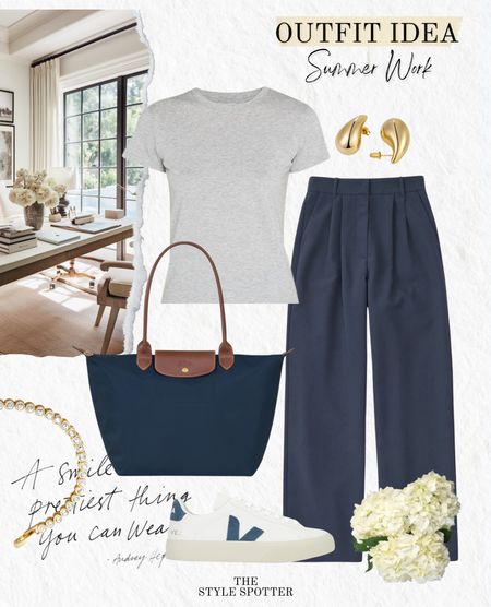 Summer Work Outfit Ideas ☀️ 
A summer outfit isn’t complete without versatile essentials and soft colors. This casual look is both stylish and practical for an easy summer outfit. The look is built of closet essentials that will be useful and versatile in your capsule wardrobe.  
Shop this look👇🏼 ☀️ 


#LTKU #LTKFindsUnder50 #LTKSeasonal