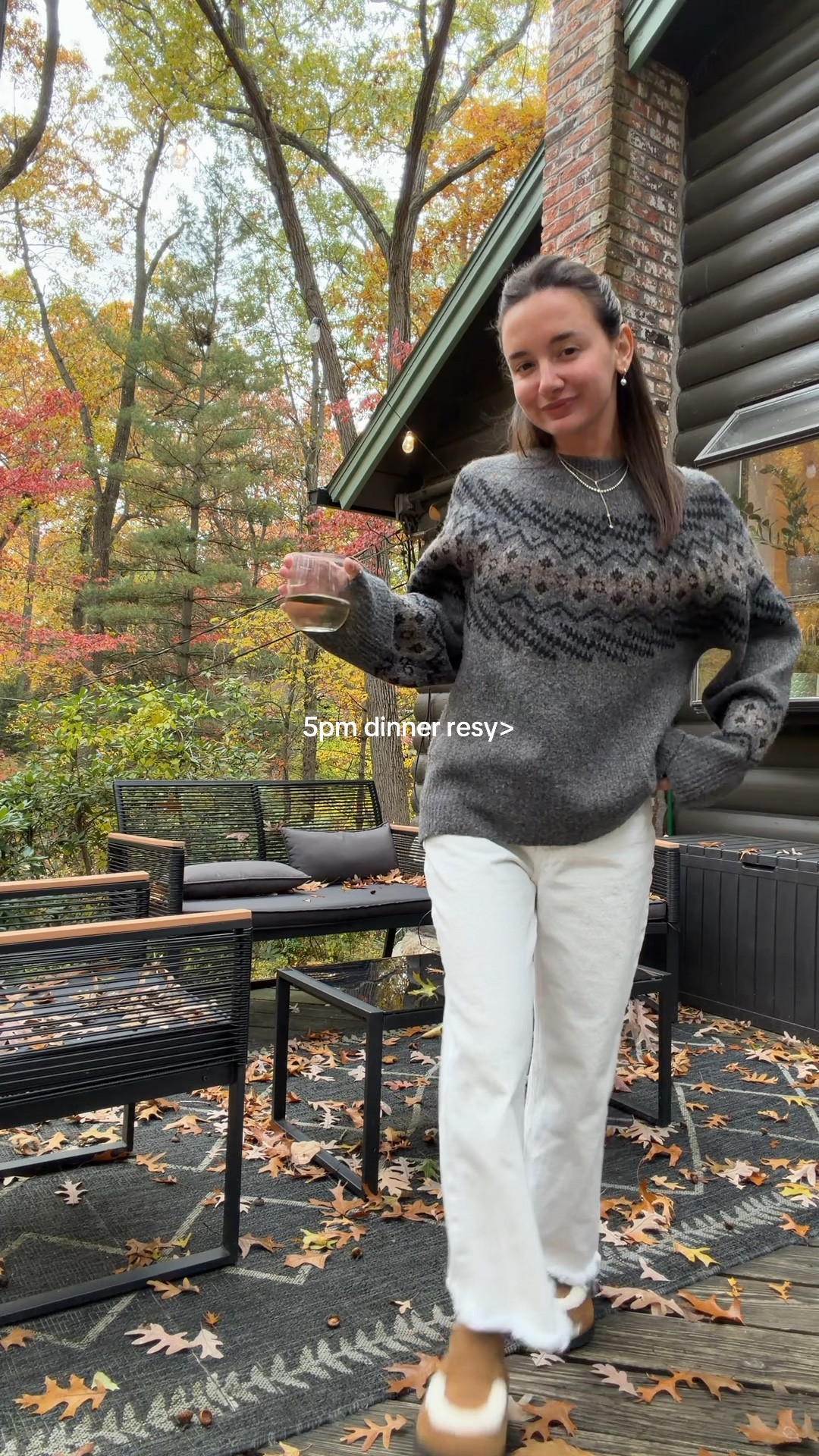 Small sweater! Would do a medium if I were to repurchase. 24 jeans cut them myself!