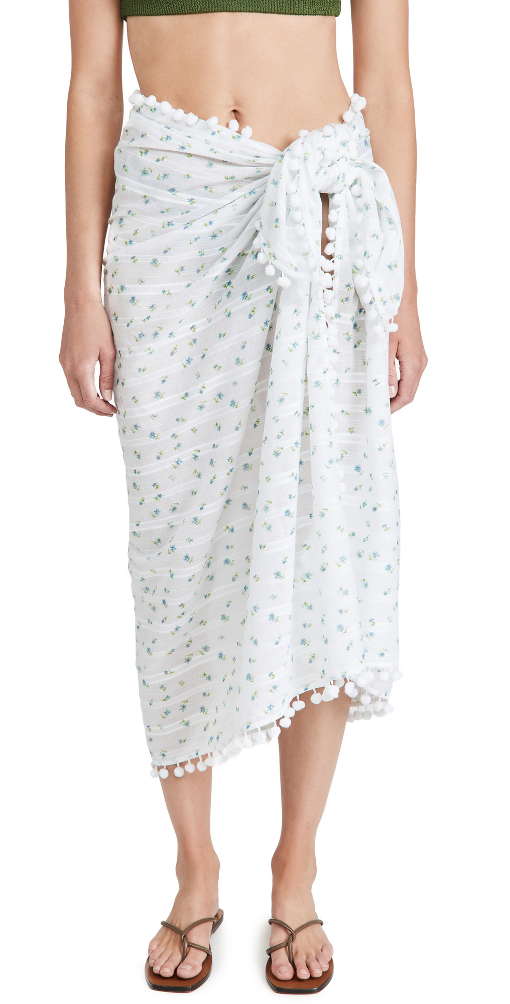 White Floral Sarong | Shopbop