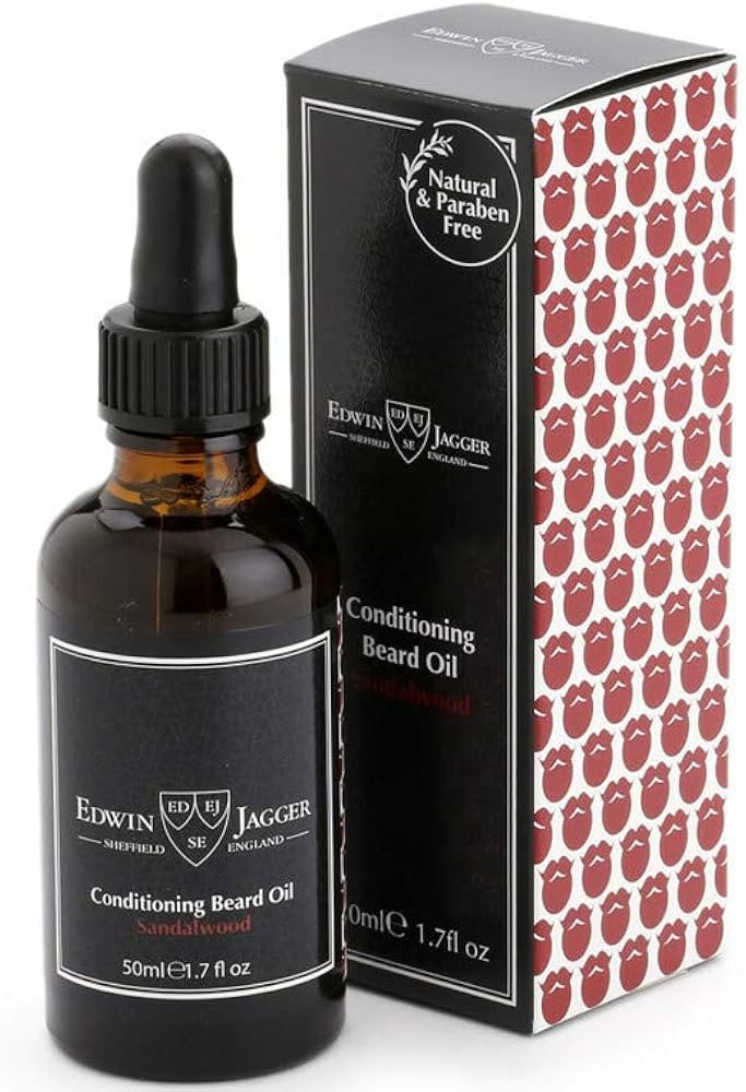 Edwin Jagger Conditioning Beard Oil - 50ML (Sandalwood) by Edwin Jagger | Amazon (US)