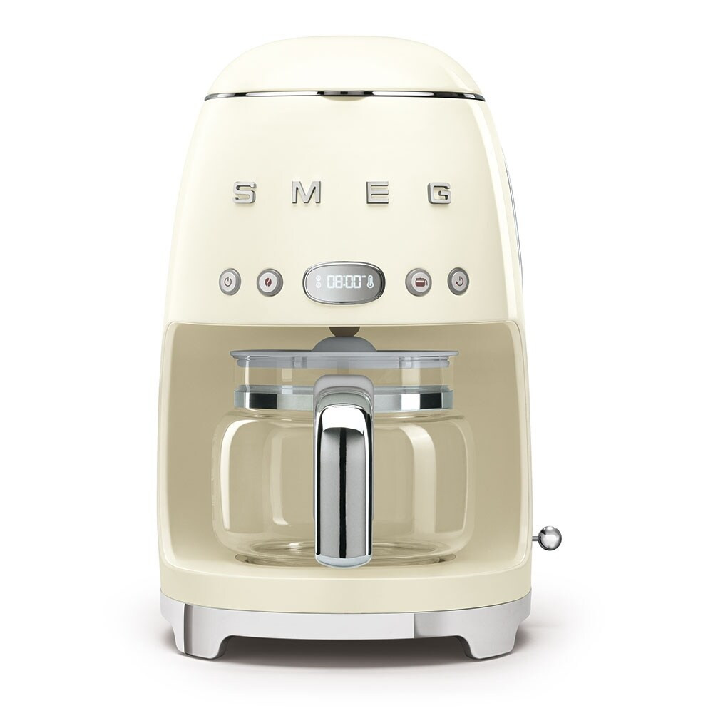 Smeg 50's Retro Style Aesthetic Drip Coffee Machine, Cream (Off White) | Bed Bath & Beyond