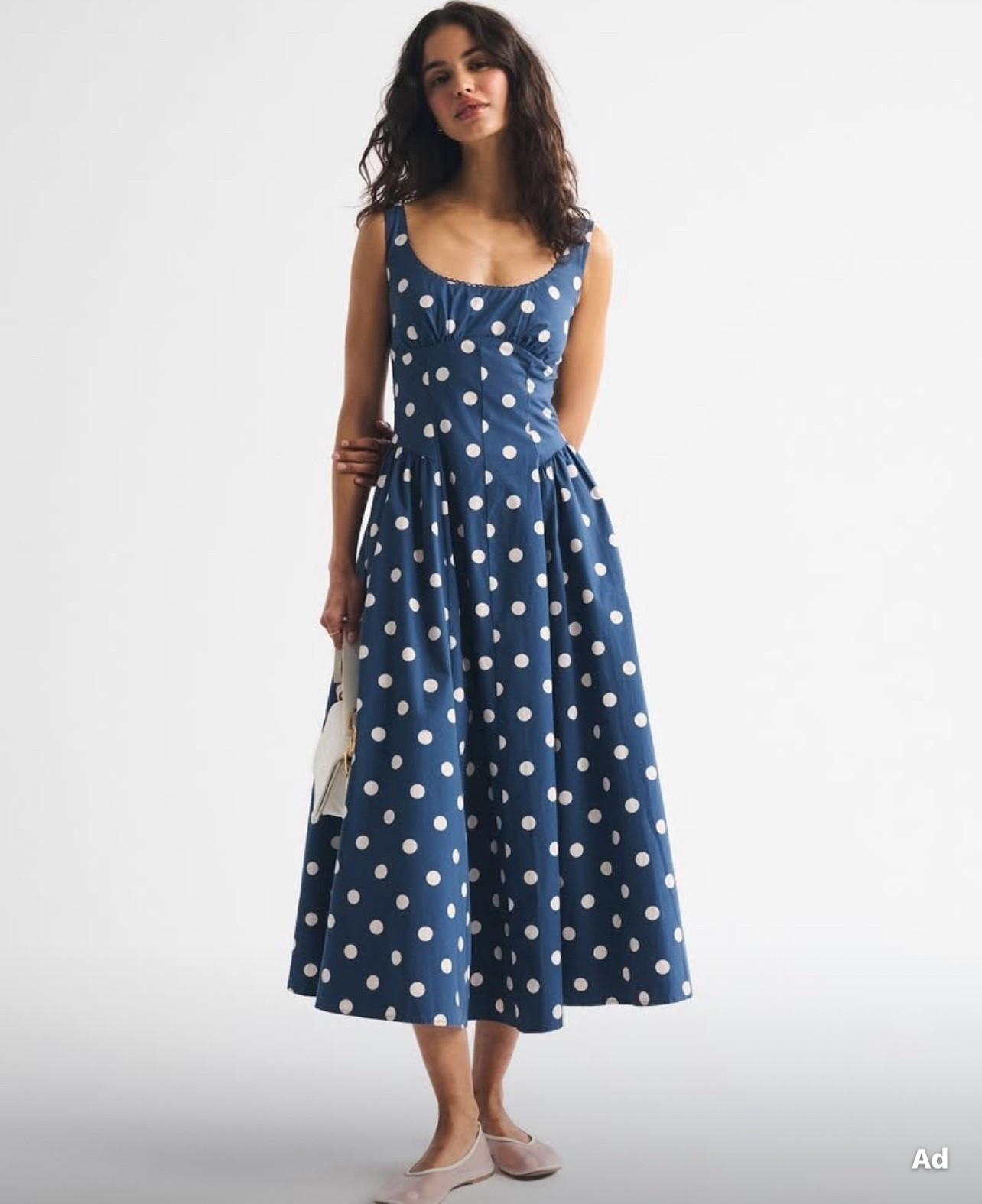Abercrombie Bra-Free Dylan Midi Dress