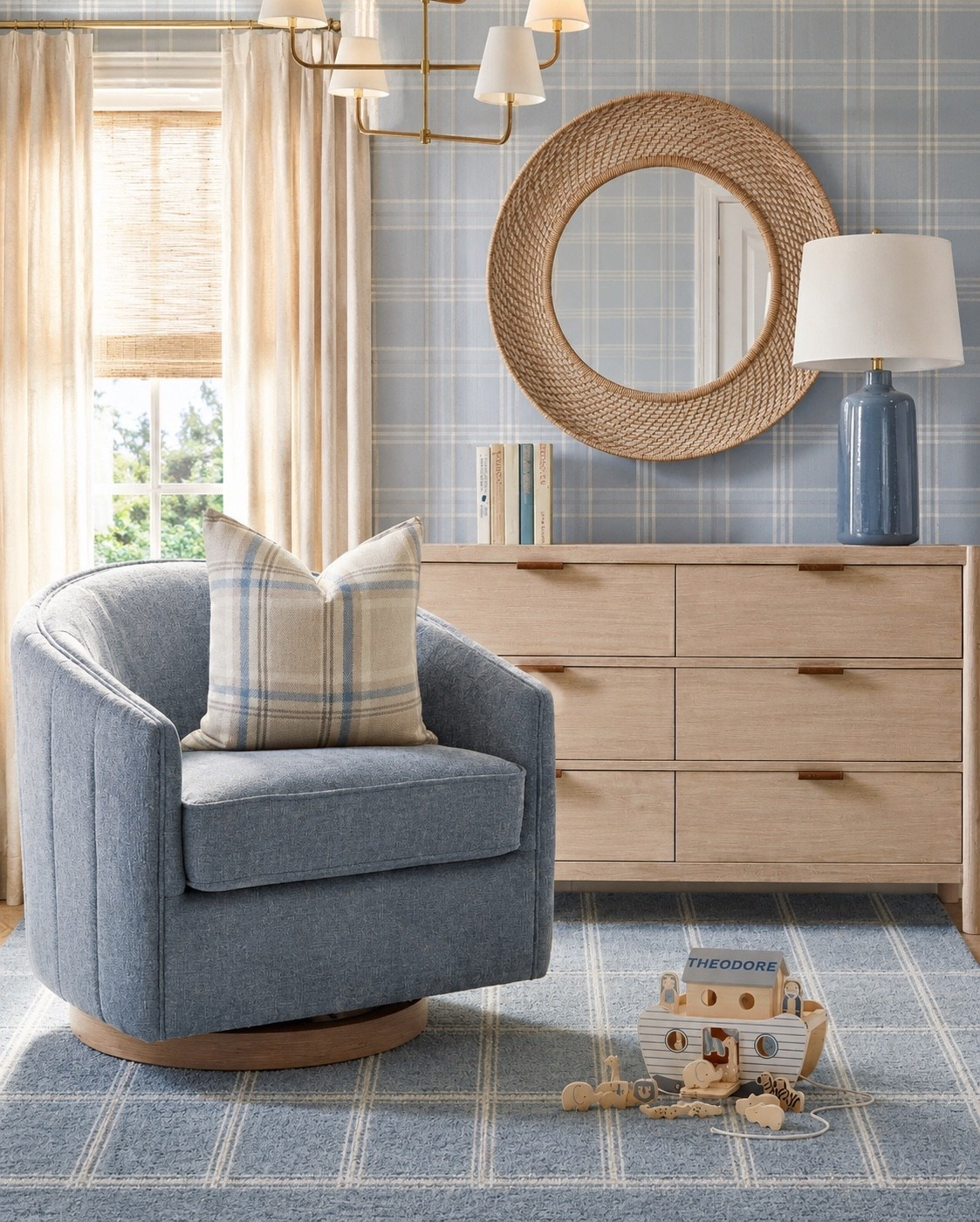 A plaid and oak filled bedroom 

Bedroom kids kids bedroom home decor

#LTKHome #LTKKids #LTKSaleAlert