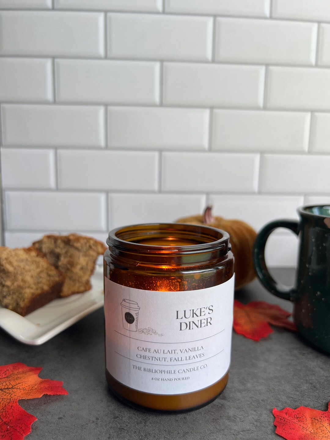 Lukes Diner Scented Candle Gilmore Girls Lukes Lukes - Etsy | Etsy (US)