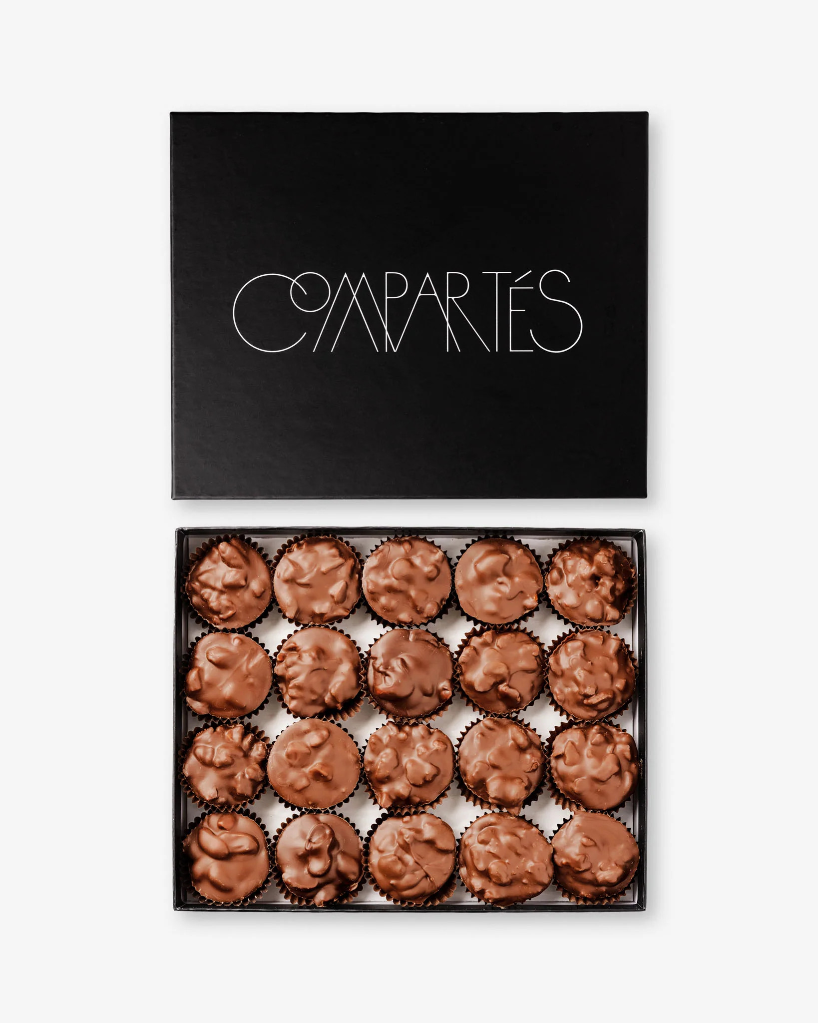Milk Chocolate Covered Nuts Assortment | Compartés
