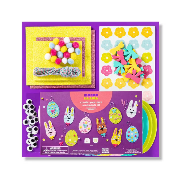 Easter Foam Platter of Eggs and Bunnies - Mondo Llama™ | Target