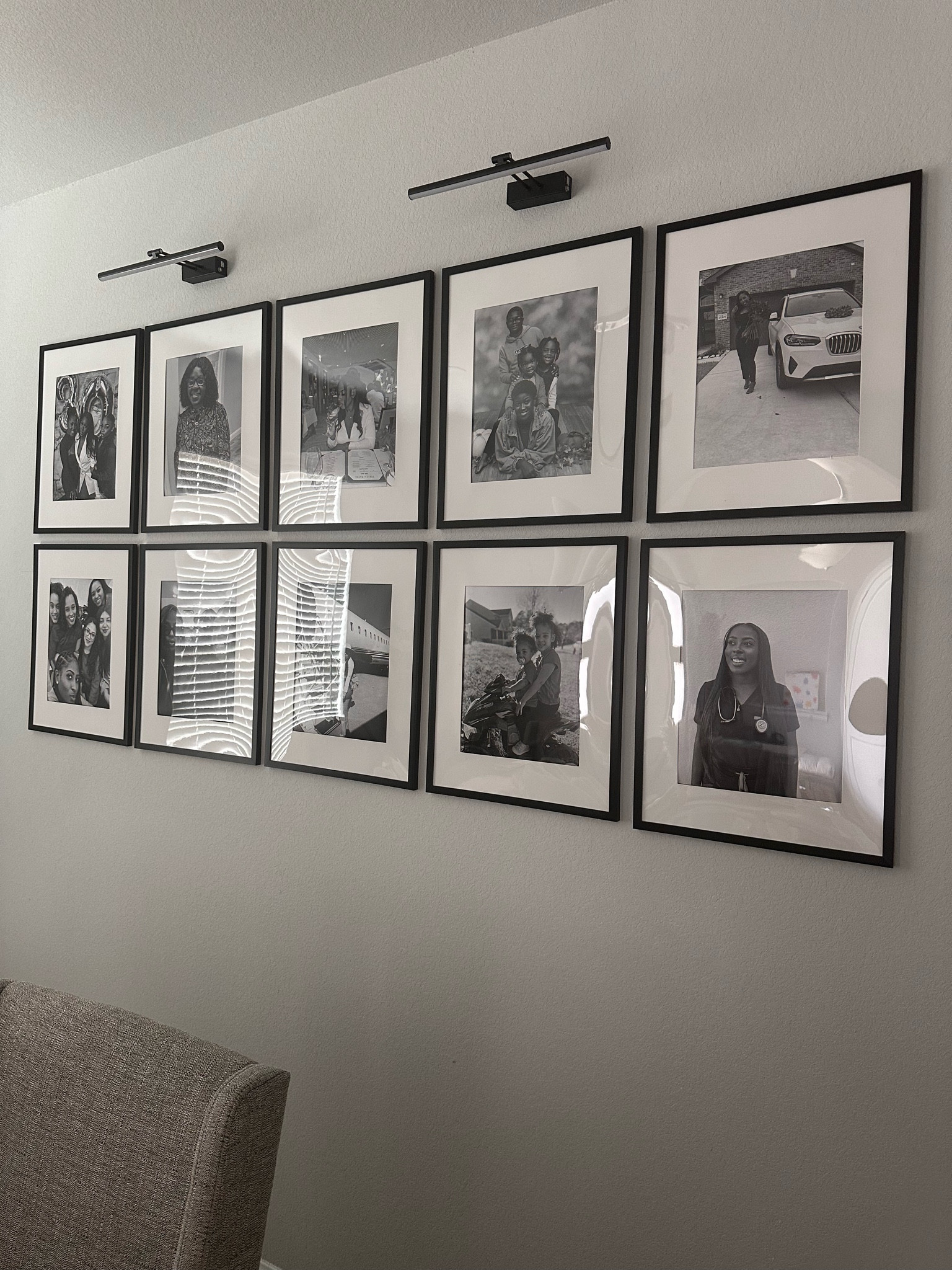 Black on black gallery wall

#LTKhome #LTKHoliday #LTKfamily