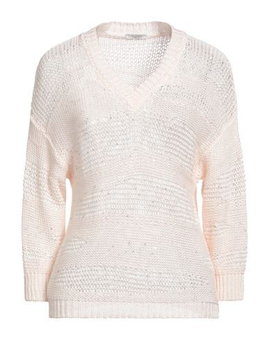 Peserico Woman Sweater Light pink Size 6 Cotton, Polyester | YOOX (US)