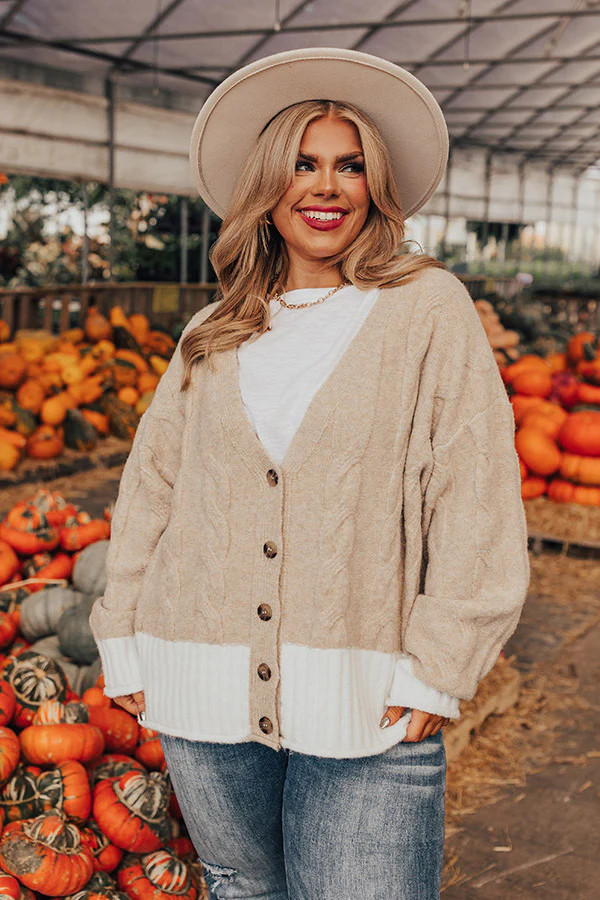 Harvest Cheer Cardigan Curves | Impressions Online Boutique