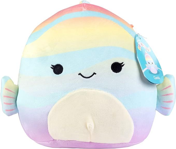 Squishmallow 8" Canda The Rainbow Fish - Official Kellytoy Plush - Soft and Squishy Fish Stuffed ... | Amazon (US)