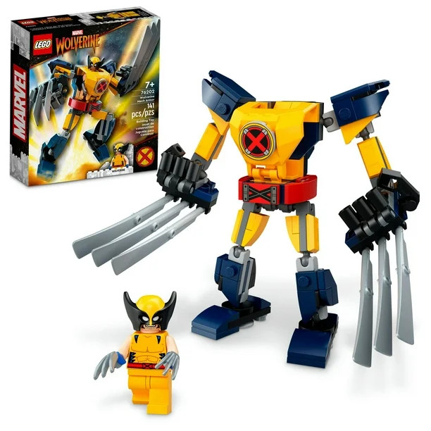 LEGO Wolverine Mech Armor 76202 Building Set (142 Pieces) - Walmart.com | Walmart (US)