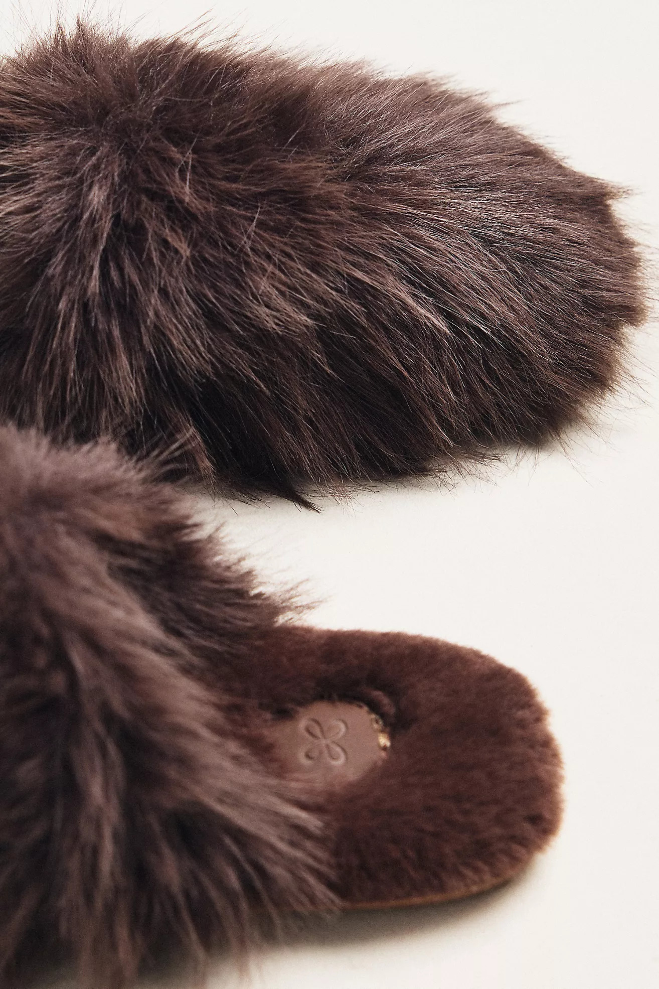 Maeve Fuzzy Faux Fur Slippers | Anthropologie (US)