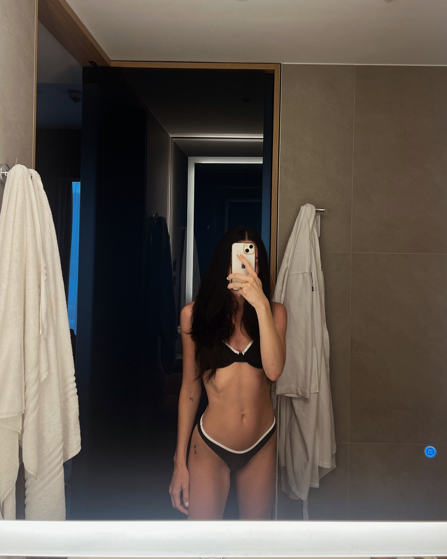 Black and white Abercrombie bikini 

#LTKSeasonal #LTKSwim