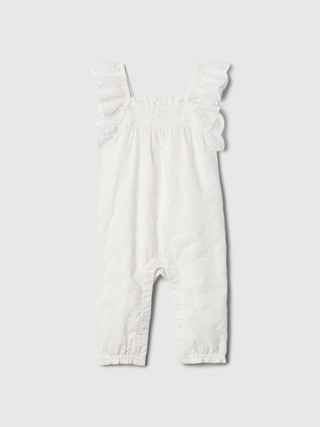 Baby Eyelet One-Piece | Gap (US)