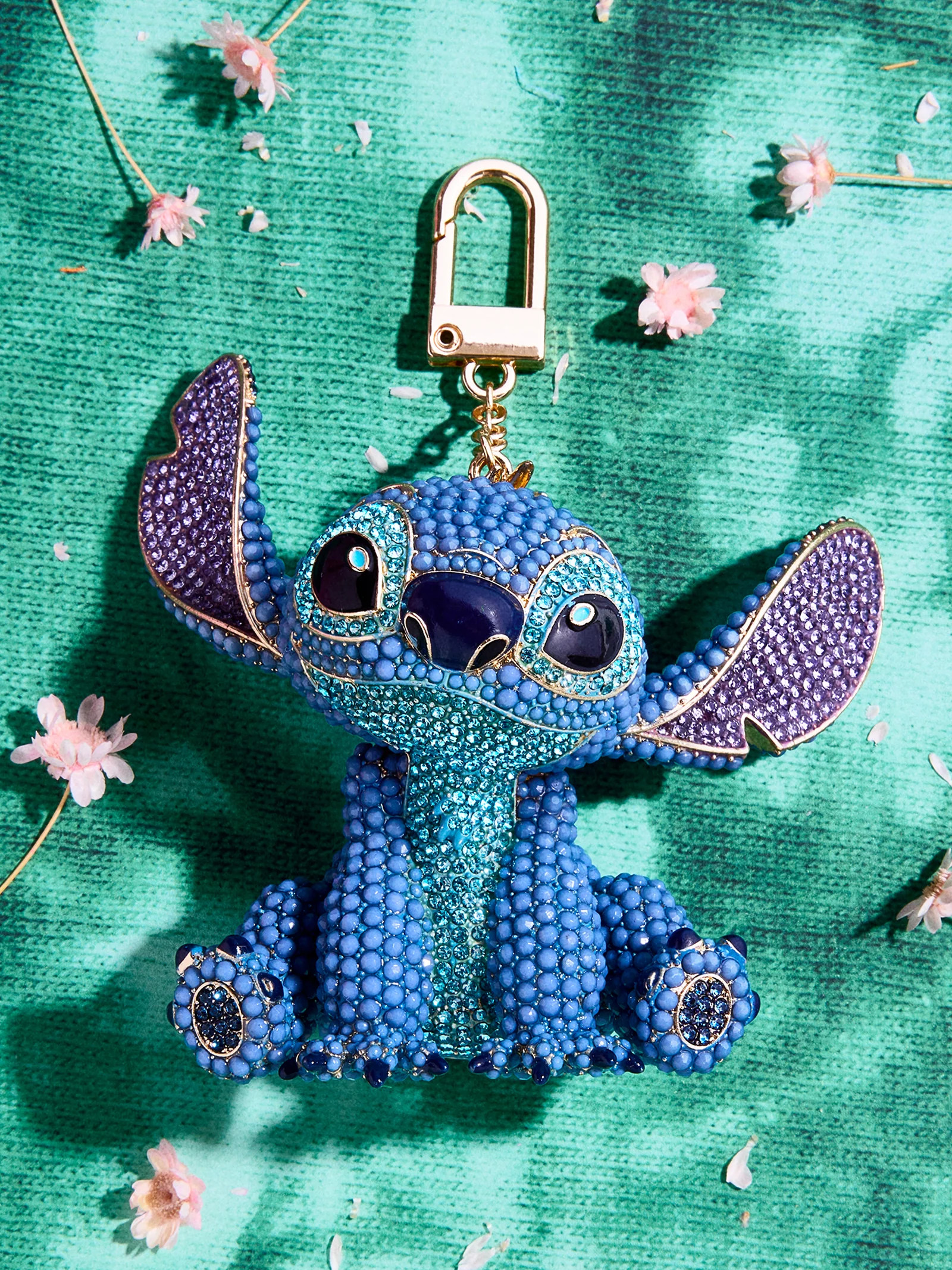 Disney Stitch 3D Bag Charm - Blue | BaubleBar