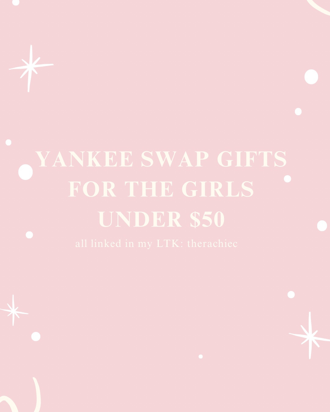 Yankee swap gift guide under $50!! 

#LTKHoliday #LTKSeasonal #LTKGiftGuide