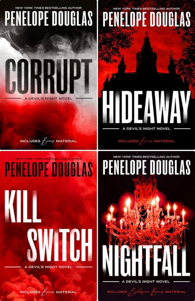 Devil’s Night Series 4 Books Set - Corrupt, Hideaway, Kill Switch, Nightfall | Amazon (US)