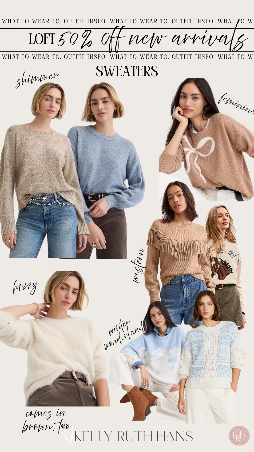 Cozy sweaters on sale! 