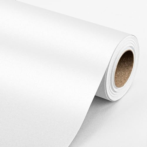 Garbendy White Kraft Paper Roll - 30 inches x 32.8 feet - Solid Recyclable PaperPerfect for Christmas Gift Wrap, Craft, Packing, Floor Covering, Dunnage, Parcel, Table Runner | Amazon (US)