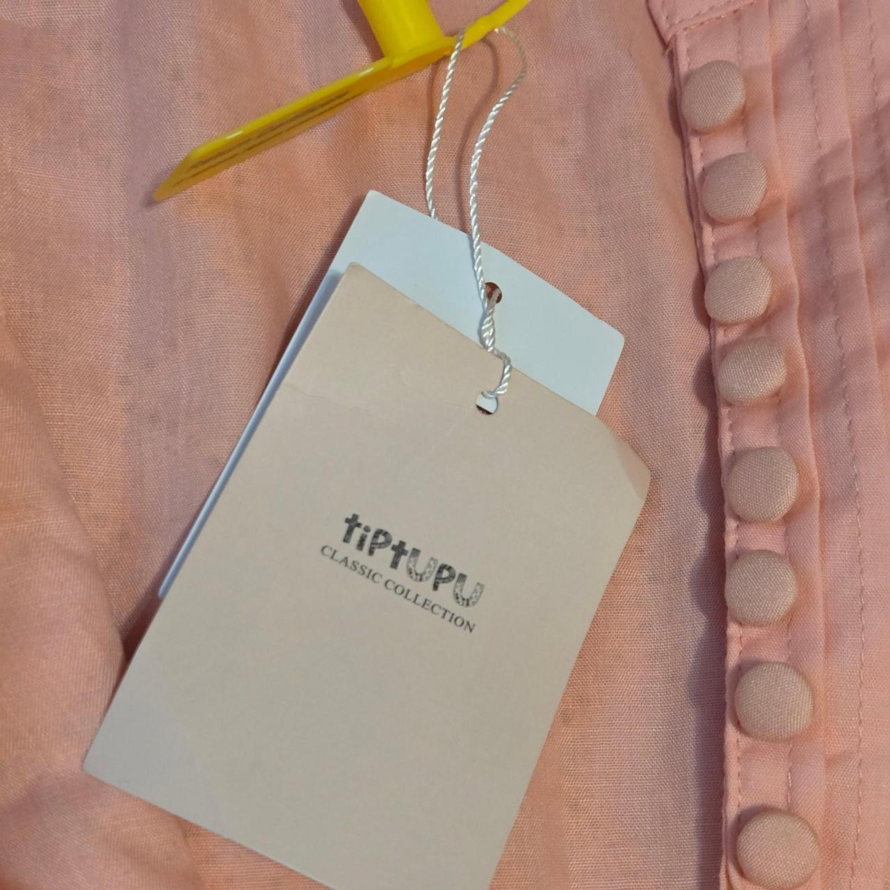 NWT Tiptupu orange and pink geometric patterned... | Depop | Depop US