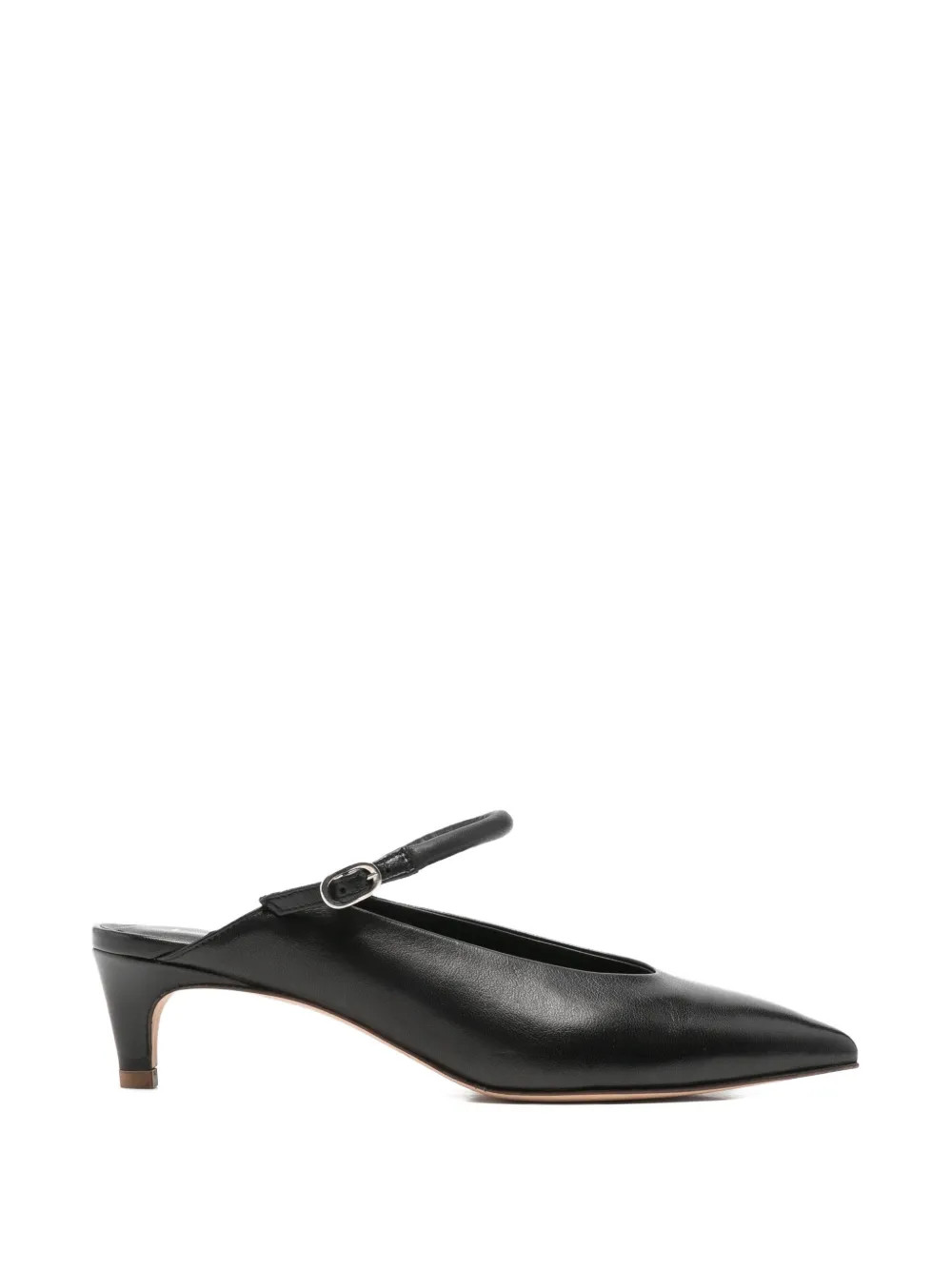 Lorena Paggi pointed-toe Leather Pumps | Black | FARFETCH KR | Farfetch Global