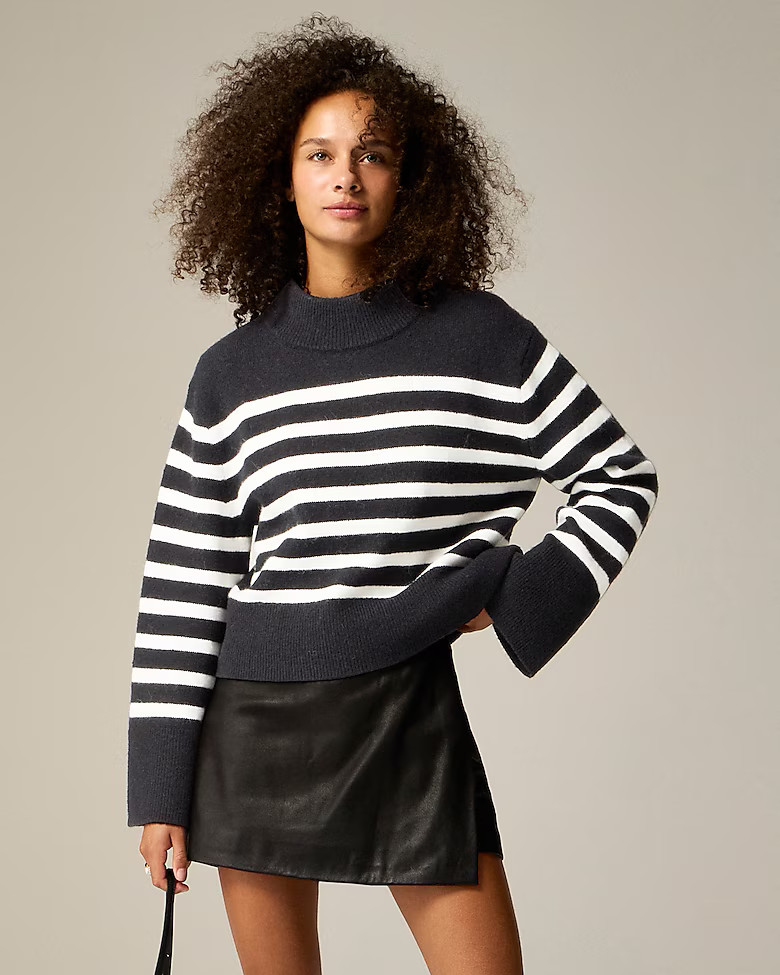 Chunky crewneck sweater in Supersoft yarn | J. Crew US