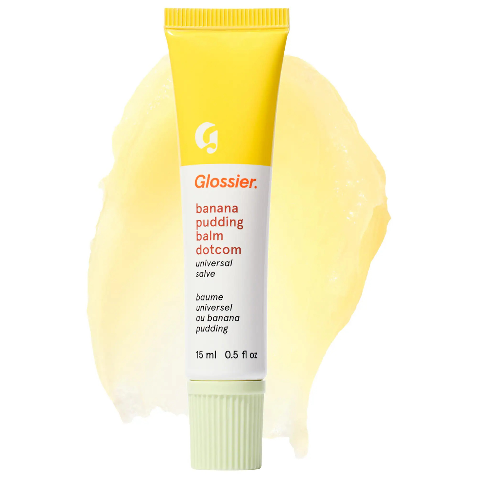 Glossier Balm Dotcom Lip Balm and Skin Salve Banana Pudding 0.5 oz/15 mL | Sephora (US)