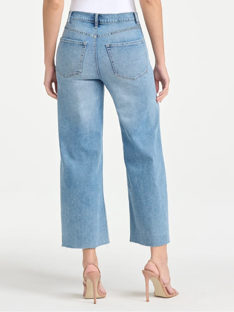 Sofia Vergara Women's Margot Super Wide Crop, Sizes 0-20 | Walmart (US)