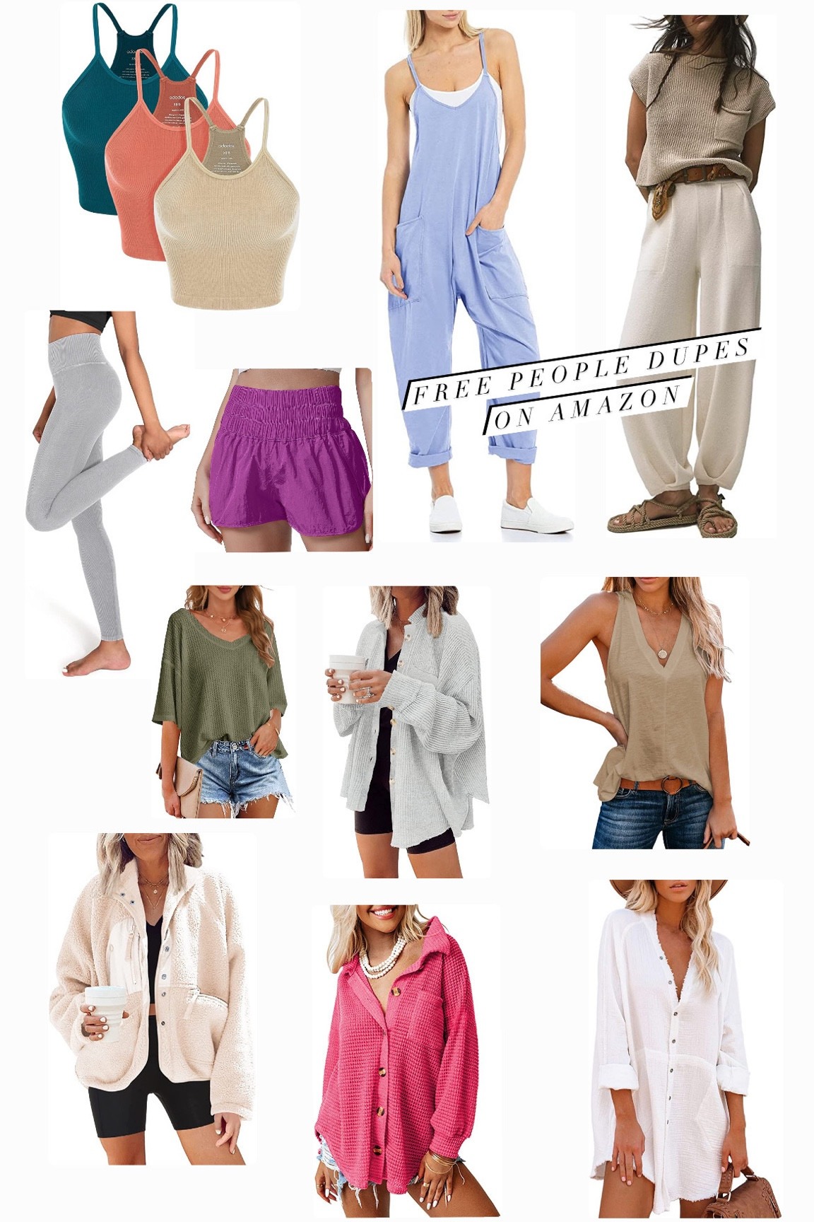 Free People Dupes On Amazon!! 

#LTKFind #LTKunder100 #LTKstyletip