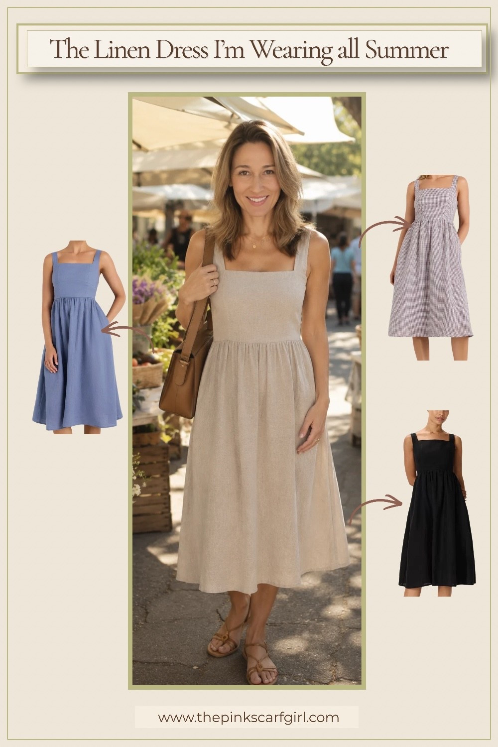 Easy, comfortable, and surprisingly versatile. This is 100% linen. Looks great with simple sandals and a structured tote. It also comes in several beautiful colors if neutrals aren't your thing.
#LTKStyleTip #SummerStyle #LinenDress #CapsuleWardrobe #EffortlessStyle

#LTKSeasonal #LTKTravel #LTKootd