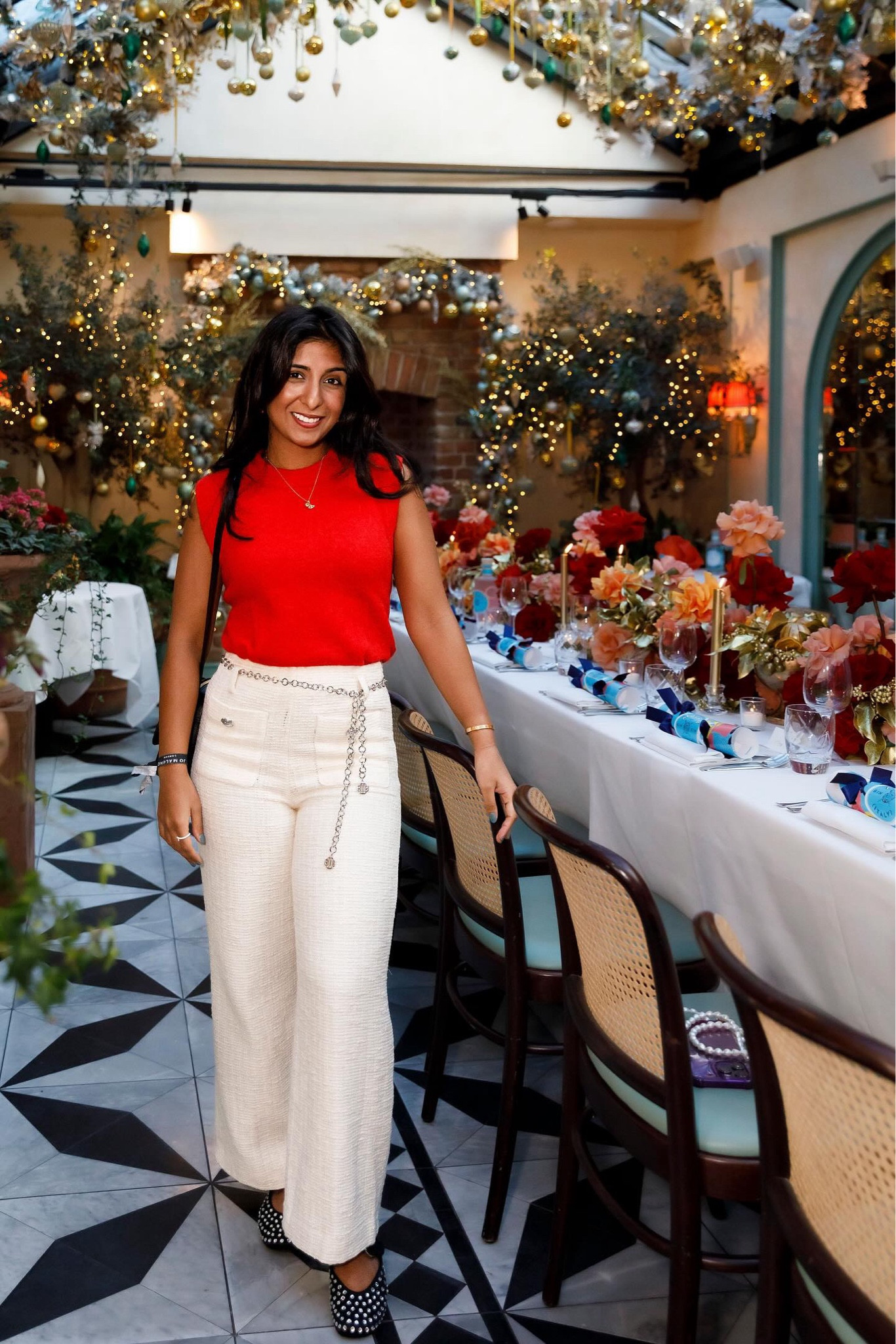 Red knit, red sweater, tweed pants, reformation, Arket, maje, winter outfit #LTKGift 

#LTKeurope #LTKstyletip