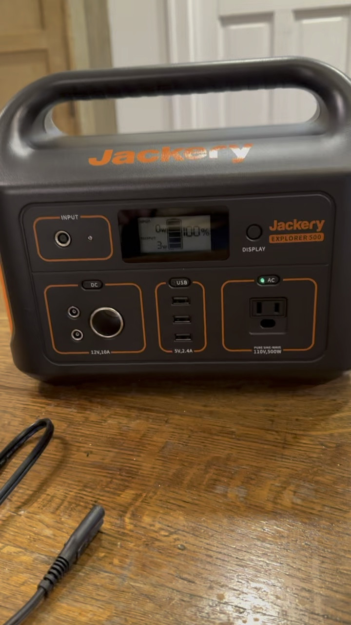 Big Ticket Gift Item: Deb loves this Jackery Solar Generator Explorer 500. It would make an excellent big ticket gift for your favorite outdoorsman or gadget person. It is currently 40% off as part of Amazon’s Black Friday event, so if you have been on the fence about getting one of these now is the time. 

#LTKCyberWeek #LTKGiftGuide #LTKSaleAlert