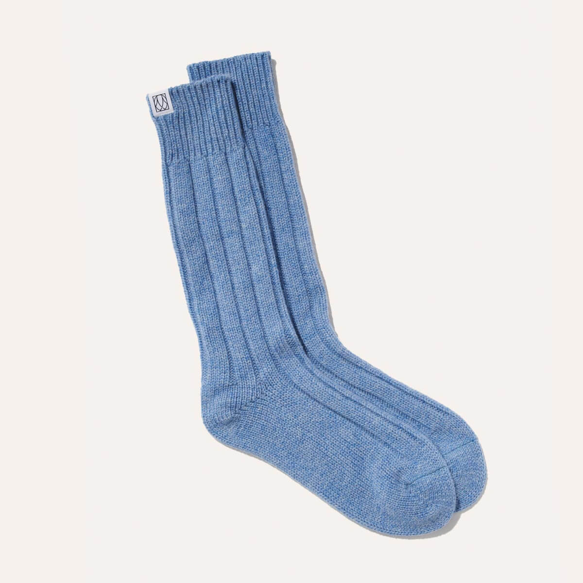 The Cozy Sock - Light Blue Wool / Cashmere Blend | Margaux