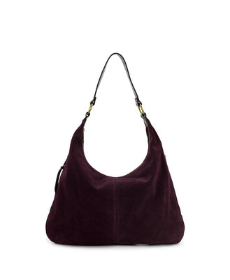Esther Hobo | Suede Leather | Plum | Patricia Nash Designs