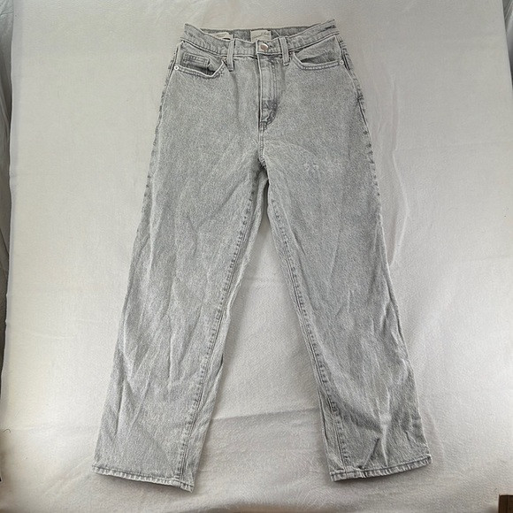 Universal Thread Gray Jeans Vintage Straight Womens Size 4 High Rise Ankle Pants | Poshmark