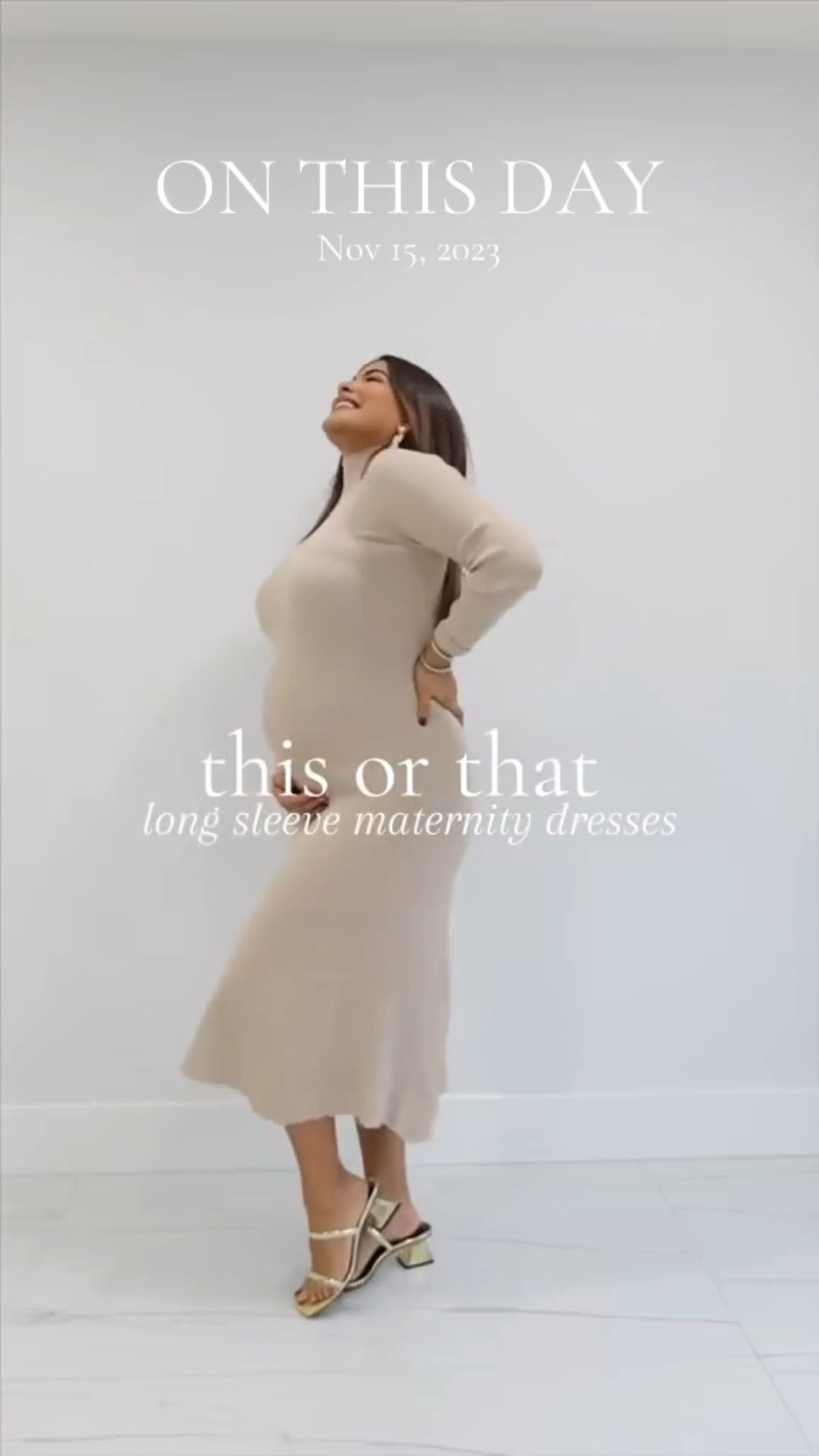 Bestie, let me tell you—finding the perfect pregnancy dress for the holidays can feel like a mission, but this one? It’s a game-changer! 🙌 I’m wearing a size medium, and it fits like a dream—super comfy and totally bump-friendly! 💕 Whether you’re looking for a Thanksgiving outfit, something chic for holiday gatherings, or just a cute maternity dress to make you feel fabulous, this one ticks all the boxes.

It hugs in all the right places without feeling tight, and the style is perfect for dressing up or keeping it casual. Trust me, it’s a must-have for holiday outfits during pregnancy! ✨ Save this for inspo, and let’s twin with our holiday bumps this season! 🎄👗"

#PregnancyDress #MaternityStyle #HolidayOutfitsForPregnancy #ThanksgivingOutfit #BumpFriendlyDress #PregnantAndStylish #MaternityFashion #HolidayBumpStyle #PregnancyChic #MamaToBeOutfits#LTKHoliday

Comenta SHOP abajo para recibir un DM con el enlace a este post en mi LTK ⬇ 
 #ltkmidsize #ltkbump

Comment SHOP below to receive a DM with the link to this post on my LTK ⬇ https://liketk.it/5ogY0

#LTKmomlife #LTKBaby #LTKBump