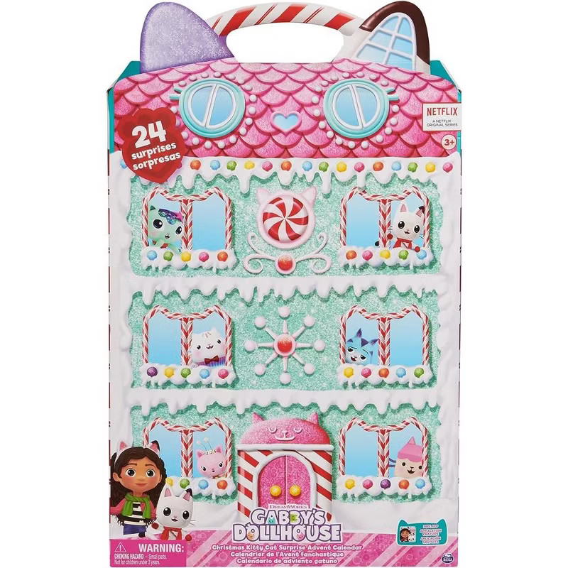 Gabby's Dollhouse, Advent Calendar 2023, 24 Surprise Toys with Figures, Stickers & Dollhouse Acce... | Target
