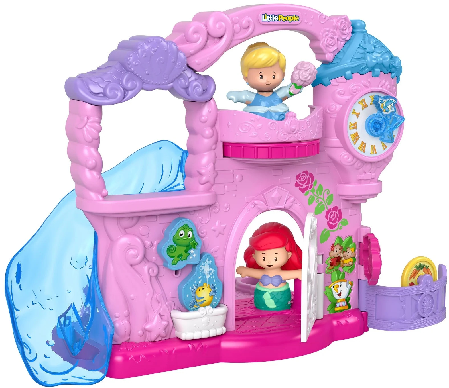 Little People Disney Princess Play & Go Castle Doll Playset - Walmart.com | Walmart (US)